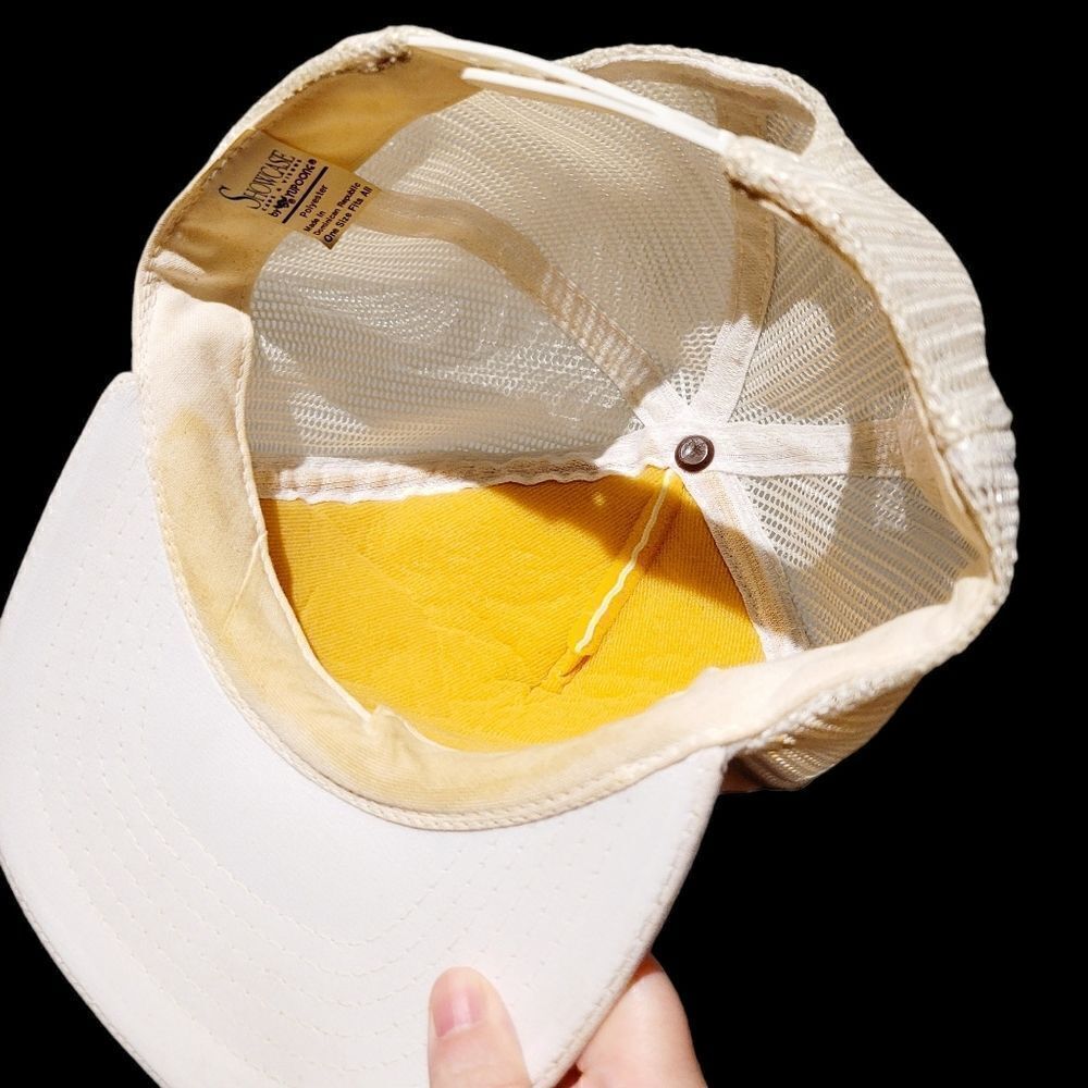 Vintage 90s New Horizons White Snapback Cap Hat - Picture 6 of 7